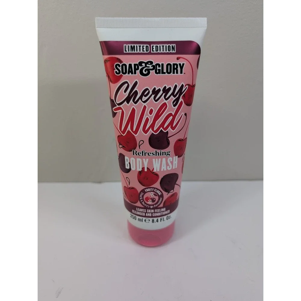 Soap & Glory Limited Edition Cherry‎ Wild Refreshing Body Wash 8.4 fl oz